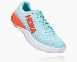 Tenis Para Correr En Carretera Hoka EVO Carbon Rocket Mujer Marrom Rojos | 0596312-KB