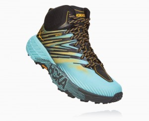 Tenis Trail Hoka Speedgoat Mid GORE Mujer Marrom | 5841067-OQ